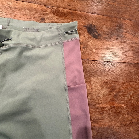 Fabletics Bungee Olive and Mauve Leggings XL NWT - Picture 5 of 11